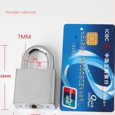 Brava za vrata, protiv krađe, brava s ravnim otvorom, materijal: Drugo, marka: Drugo, stil: Drugo