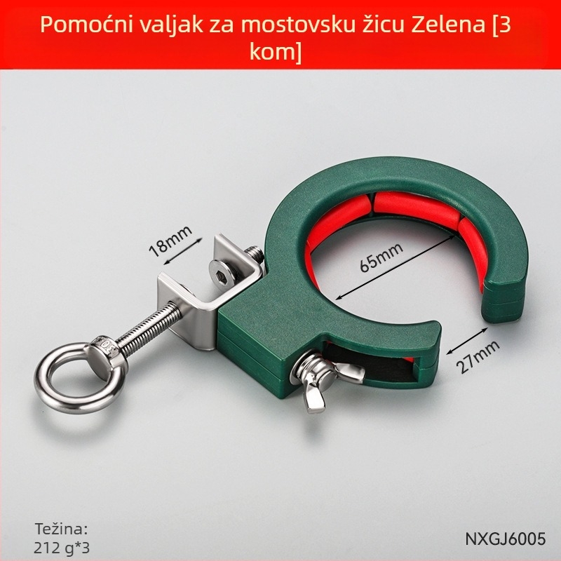 Kabelska klizna za provlačenje kablova kroz strop – alat za instalacije niskog napona