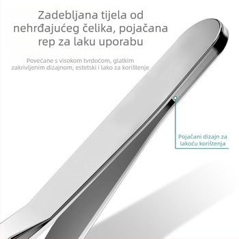 Pinete za akvarij i biljke s ravnom glavom – nehrđajući čelik 304, antikorozivno, mogućnost prilagodbe