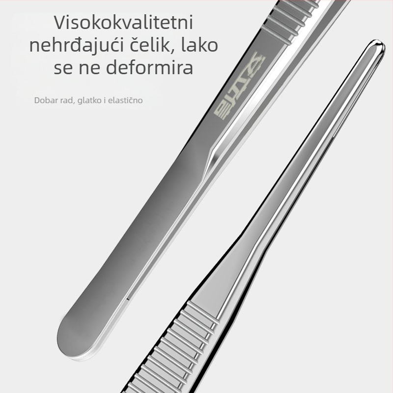 Pinete za akvarij i biljke s ravnom glavom – nehrđajući čelik 304, antikorozivno, mogućnost prilagodbe