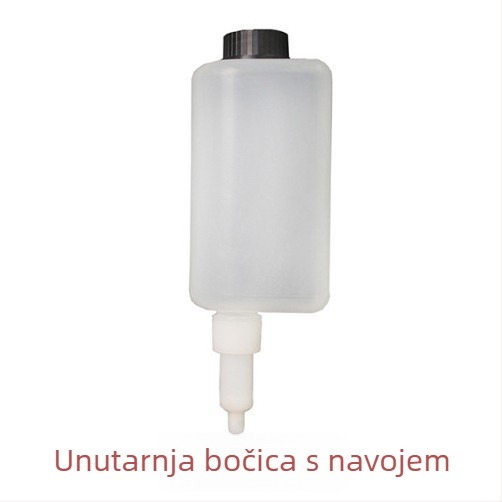 Dispenzer za sapun i kutija za kupanje/šampon – ABS, 500 g, injekcijsko oblikovanje, moderni minimalistički stil, ručni pritisak