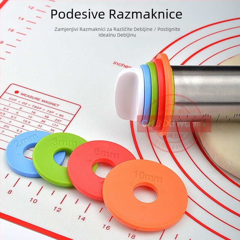 Dawn nehrđajući čelični valjak za tijesto – moderni minimalistički dizajn