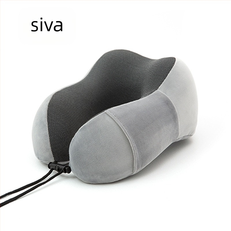 U-oblik jastuk za vrat od memorijske pjene za kancelarijsko dremanje i putovanja, podrška vratnoj kralježnici, jastuk za vrat za avion za odrasle