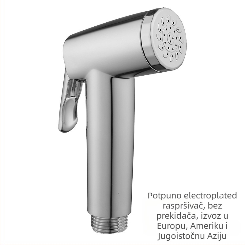 Višefunkcionalni ručni tuš set s LED svjetlom, regulacijom temperature, masažom, ABS-om, vijčanim spojem