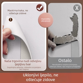 Filc ploča za poruke na zid s motivom medvjeda, kork ploča, crtani stil, pliš materijal, montaža bez bušenja