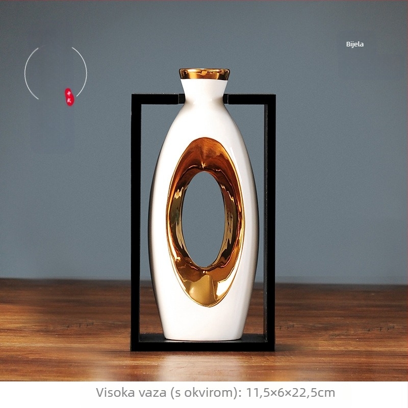 Kućni ukrasni figurica, ručno izrađena, motiv biljke, novi kineski stil, materijal: plastika i smola