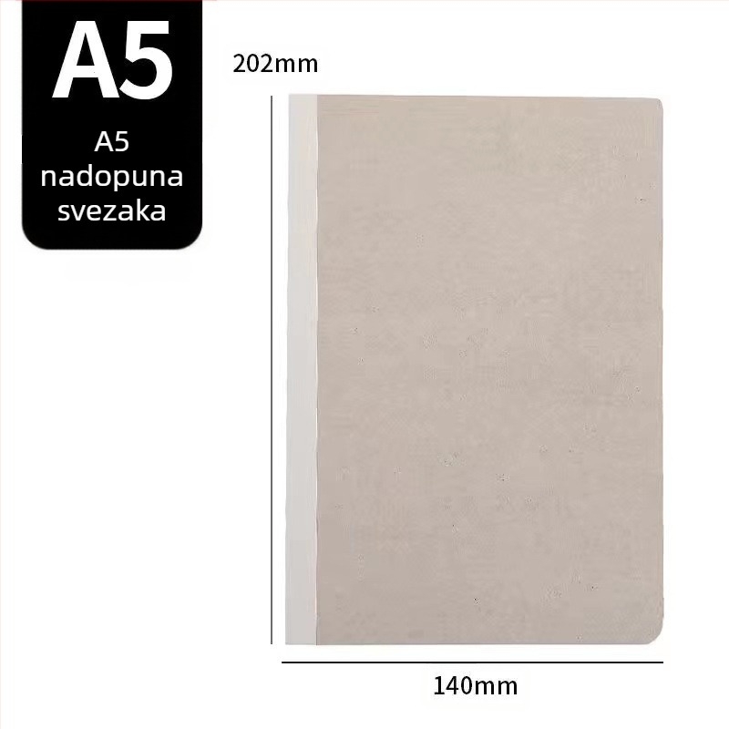 Bilježnica: A5 compass codebook s PU kućištem, konopno šivanje, Forest papir 80 g, 200/100 stranica, kalendar, otisak logotipa, prilagodba dostupna