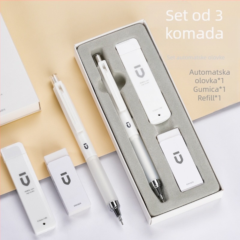 Automatska olovka za učenike, marka M&G, plastično kućište, automatski mehanizam