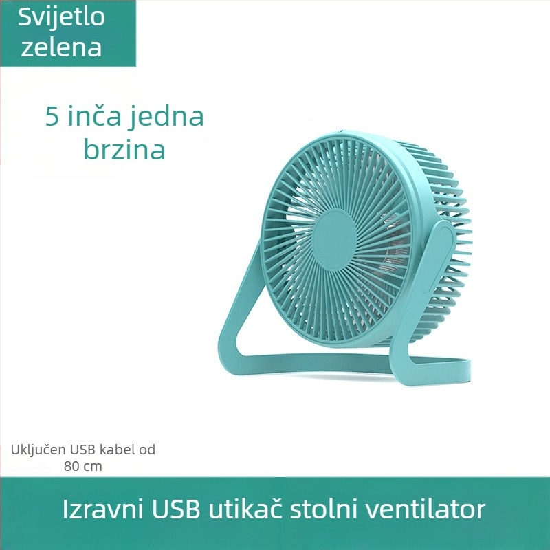 USB mini stolni ventilator, veličine 5/6/8 inča, uredski stolni ventilator s visokim protokom zraka