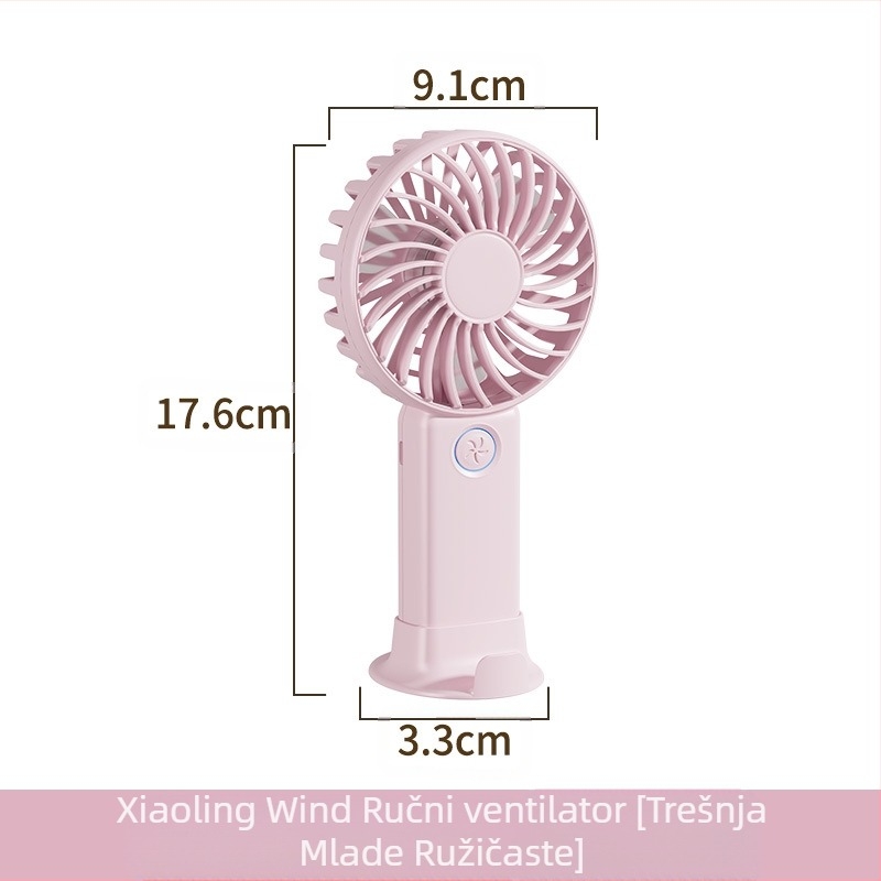 2026 Prijenosni mini ručni ventilator s ovlažavajućim sprejem, za vanjsku upotrebu, USB, 3 brzine