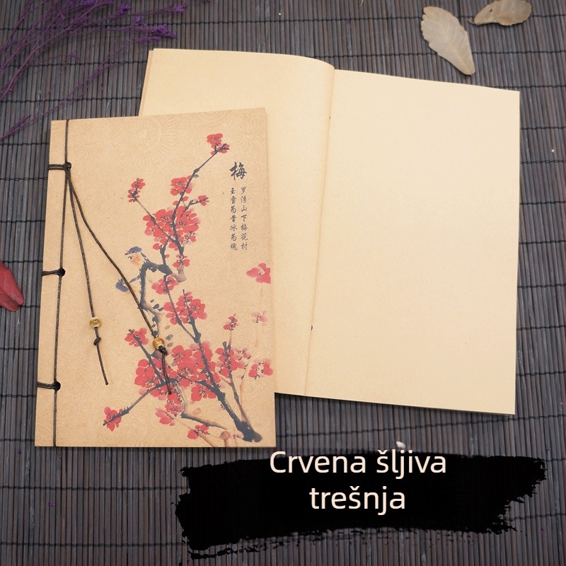 Dnevnik Suiyue Square | Kraft papir | ručno šivanje | retro nostalgija | težina papira 80