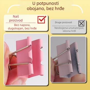 Klip za dokumente, metalna konstrukcija, model LCT5561, pakiranje tip barrel