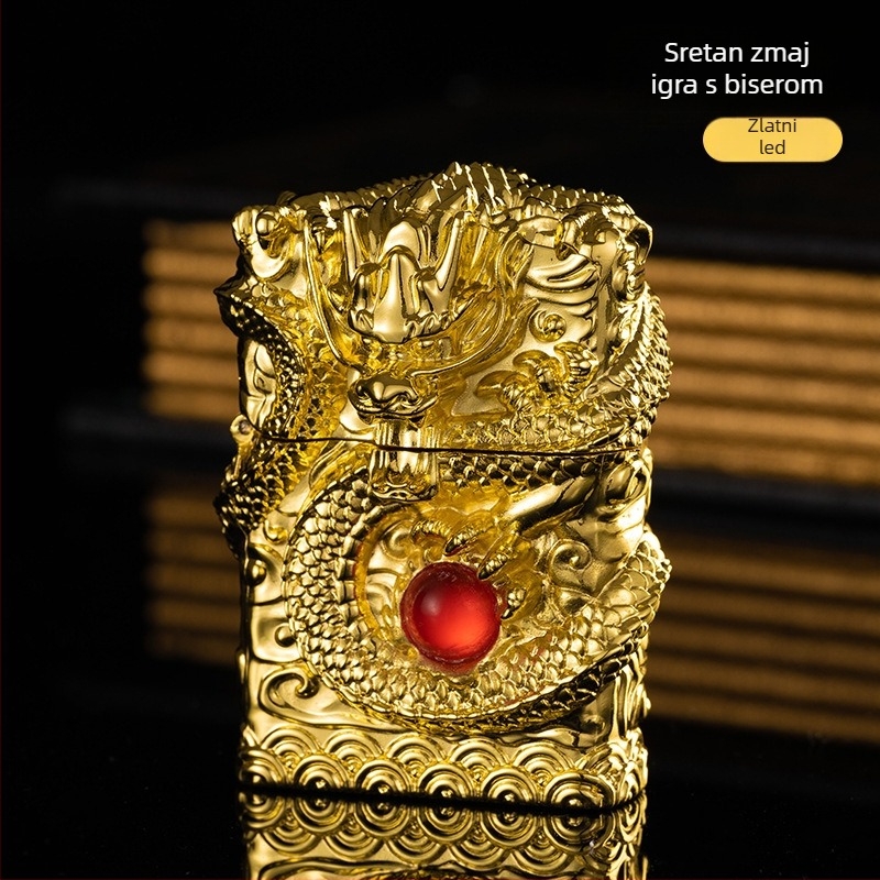 kerosen zapaljivač, metalno kućište, višekratna upotreba, moderni minimalistički stil, bez zaštite od vjetra