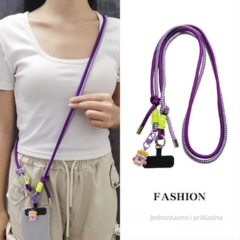 Zhenge ručno izrađeni kaiš za telefon s crossbody remenom, ženski, višenamjenski dodatak