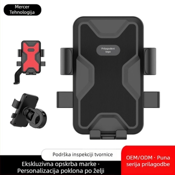 Držač telefona za električna vozila i motocikle – automobilski nosač, plastični, protuklizni i otporan na udarce, 360° rotacija, opća kompatibilnost