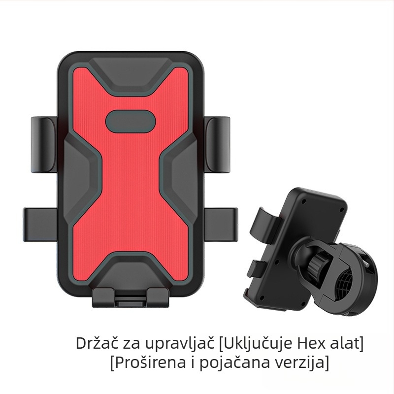 Držač telefona za električna vozila i motocikle – automobilski nosač, plastični, protuklizni i otporan na udarce, 360° rotacija, opća kompatibilnost