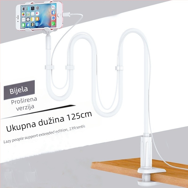 Držač za telefon sa spiralnim dizajnom – stolni i noćni proširivi držač, plastični, Opći model