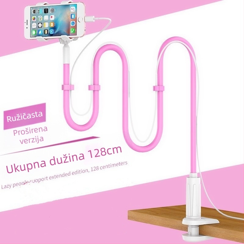 Držač za telefon sa spiralnim dizajnom – stolni i noćni proširivi držač, plastični, Opći model