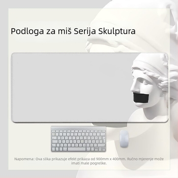 Gaming podloga za stol, prirodna guma, protuklizna, tisk toplinskog prijenosa, mogućnost logotipa
