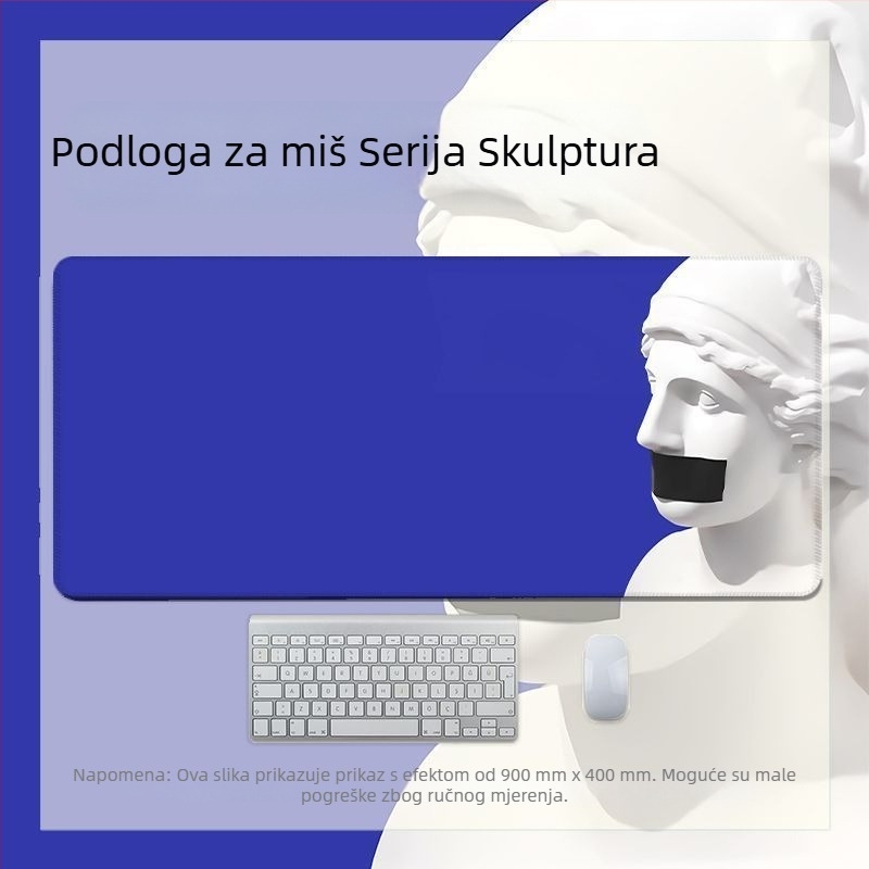 Gaming podloga za stol, prirodna guma, protuklizna, tisk toplinskog prijenosa, mogućnost logotipa