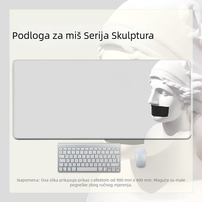 Gaming podloga za stol, prirodna guma, protuklizna, tisk toplinskog prijenosa, mogućnost logotipa