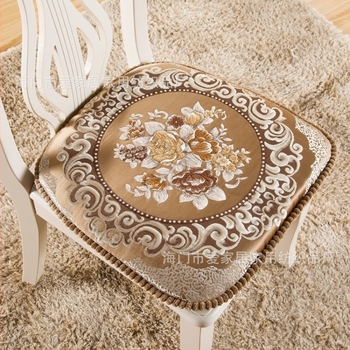 Jacquard Nordic jastuk za stolac, protuklizni, oblik potkove, debeli pjenuasti jastuk uz potporu za leđa