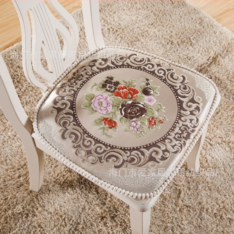 Jacquard Nordic jastuk za stolac, protuklizni, oblik potkove, debeli pjenuasti jastuk uz potporu za leđa