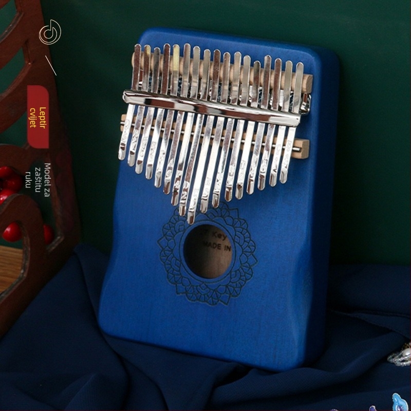 Jiada Kalimba, prstna klavijatura, 17 tonova, 11×18×3.3 cm