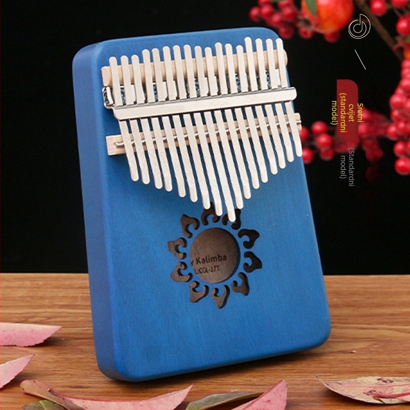 Jiada Kalimba, prstna klavijatura, 17 tonova, 11×18×3.3 cm