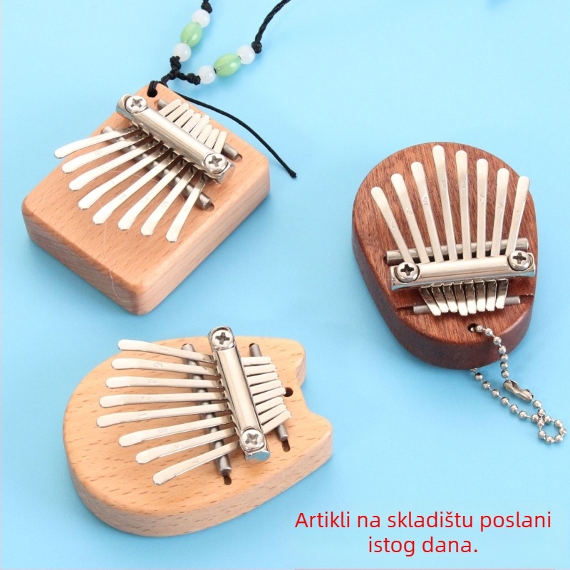 CALLOWAY Kalimba s 8 nota, pločasti dizajn, prstno klavijatura