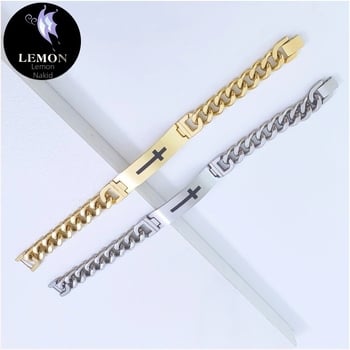 Nerđajuća čelična narukvica s elektroplatiranjem, geometrijski dizajn, unisex, hip-hop stil