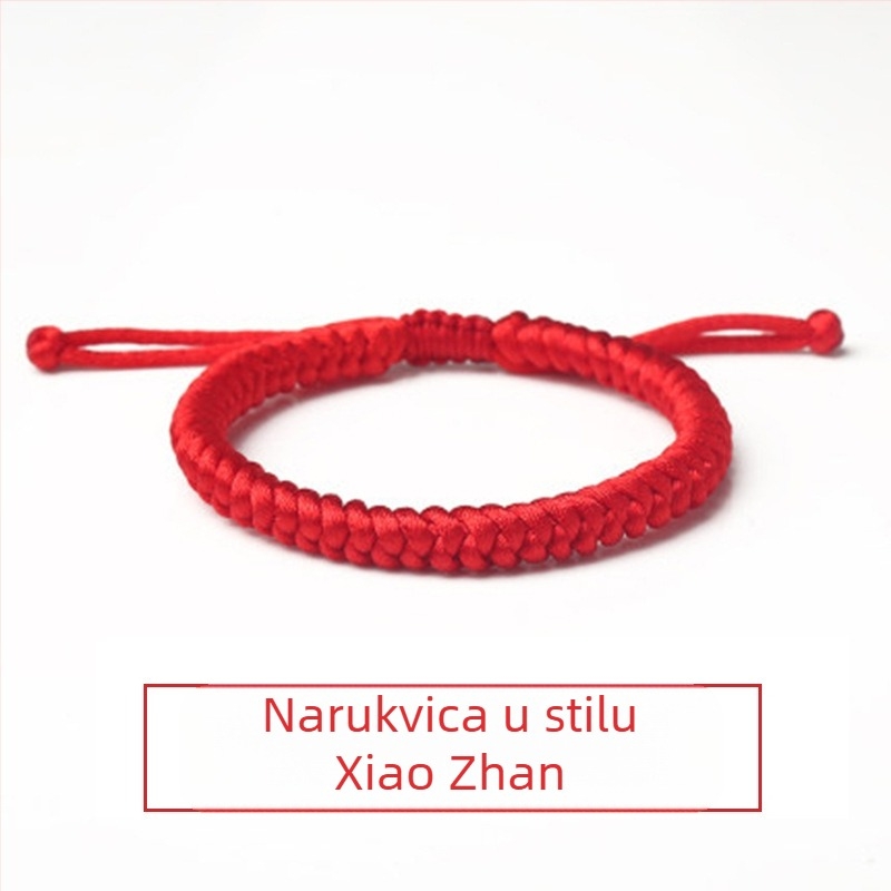 Narukvica od užeta s dijamantnim čvorom, unisex, ručna izrada, model kb789