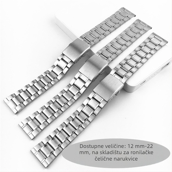 Cheerful čelični remen za ženski sat — minimalistički, svestran, lagani luksuz stil — lansiran zimi 2023