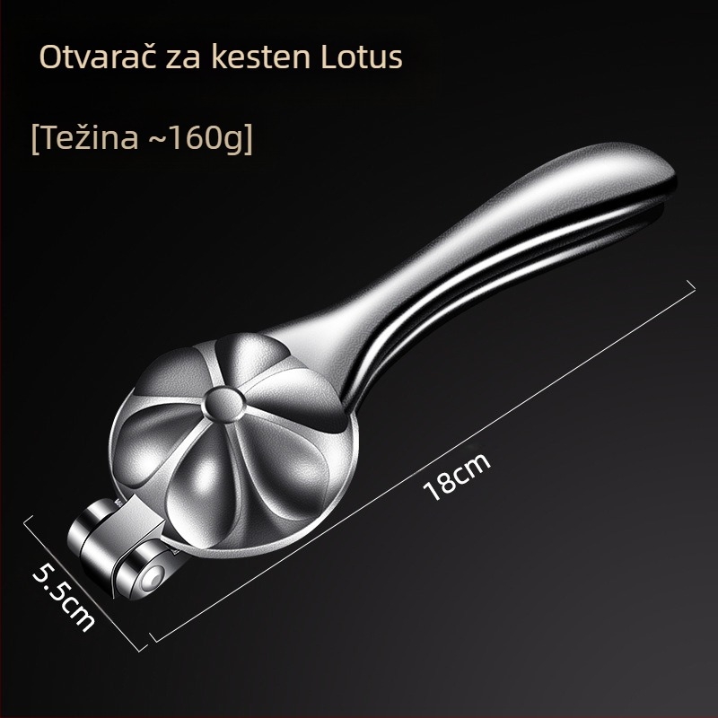 Aluminijski otvarač za kestene s križnim klipom – višefunkcionalni otvarač orašastih plodova, moderni minimalistički dizajn, izlazak ljeta 2021