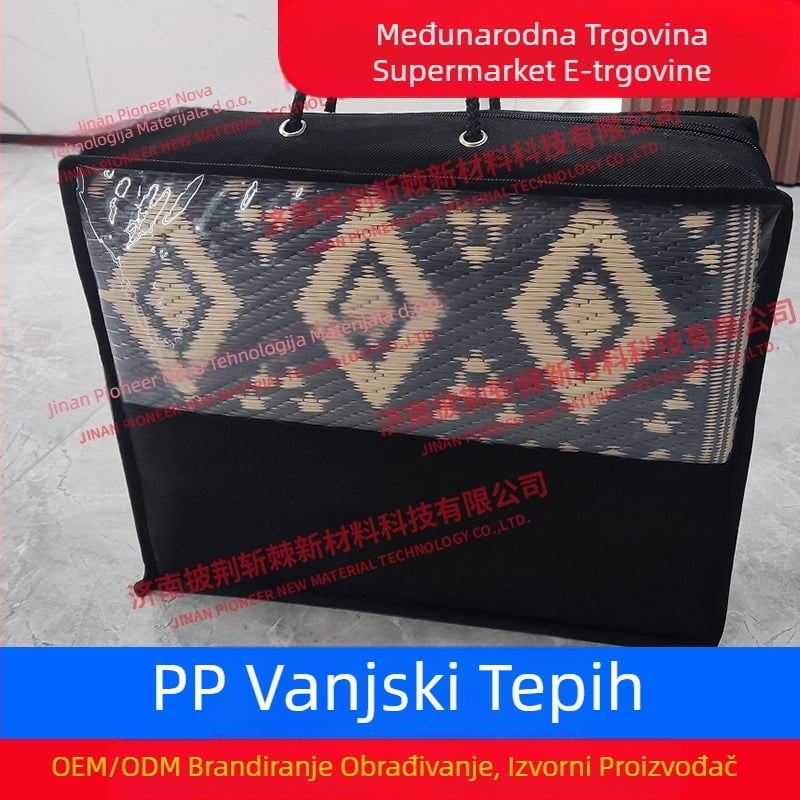 Blazetrail PP vanjska prostirka za kampiranje, vodootporna, kapacitet 4–8 osoba, PP cijevna tkanina