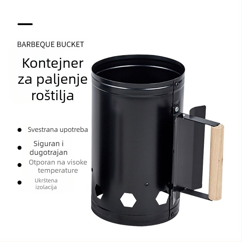 Biya bubanj za paljenje ugljena – moderan minimalistički stil; Brend: Biya; Kategorija: bubanj za paljenje