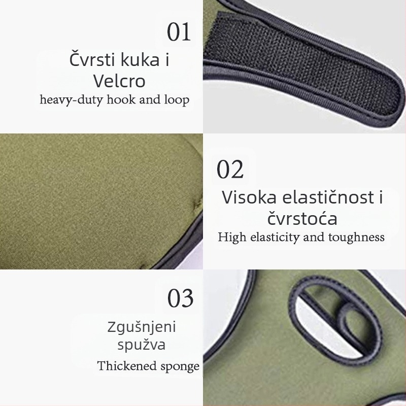 Vrtne koljenaste jastučiće s elastičnom spužastom zaštitom za vanjske poslove (Materijal: Diving Material + Sponge; Zaštitni dijelovi: Koljeno; Publika: Odrasli; Kategorija: Koljenaste jastučiće)