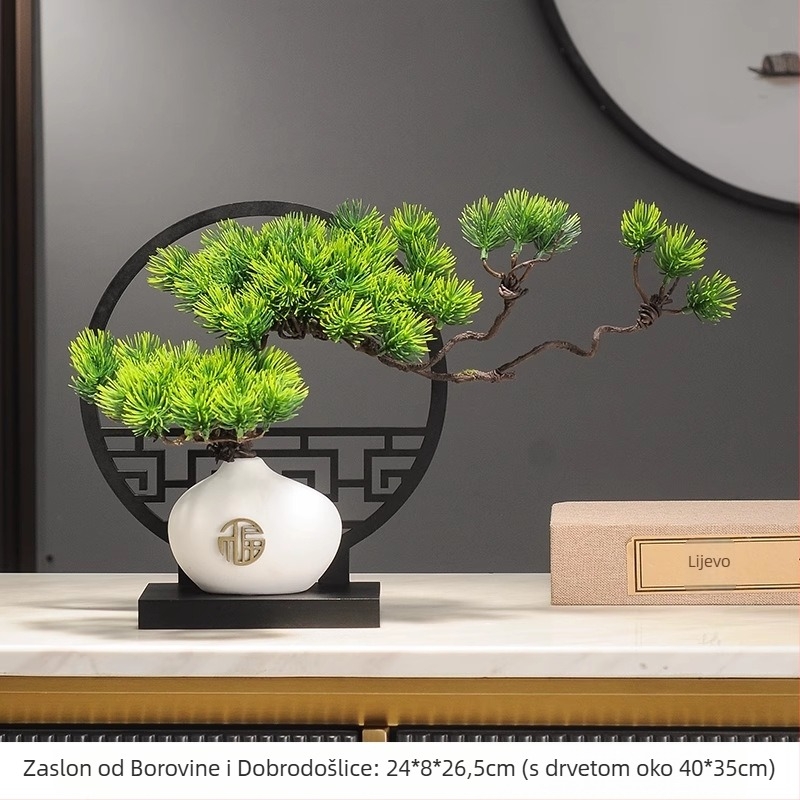 Keramička dekoracija za dnevni boravak – ukras za TV komodu, stil Novi kineski stil, marka Era of trillium