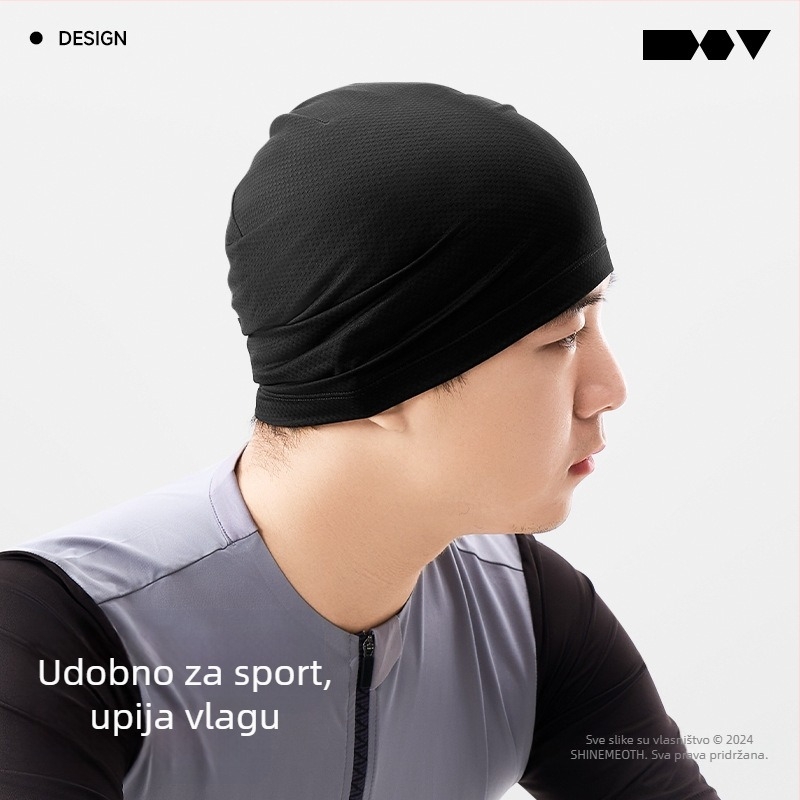 Sportska kapa i marama za glavu, prozračan poliester, zaštita od sunca na otvorenom, tiskanje logotipa, unisex za odrasle