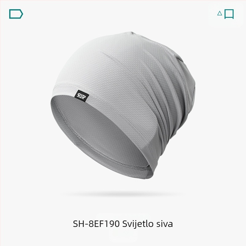 Sportska kapa i marama za glavu, prozračan poliester, zaštita od sunca na otvorenom, tiskanje logotipa, unisex za odrasle