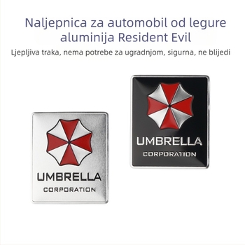 Naljepnica za karoseriju od aluminija, Biochemical Crisis uzorak, snažna adhezija