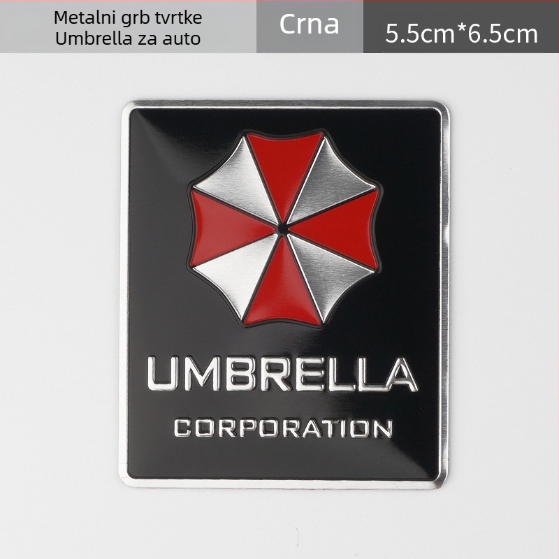 Naljepnica za karoseriju od aluminija, Biochemical Crisis uzorak, snažna adhezija