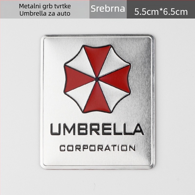 Naljepnica za karoseriju od aluminija, Biochemical Crisis uzorak, snažna adhezija