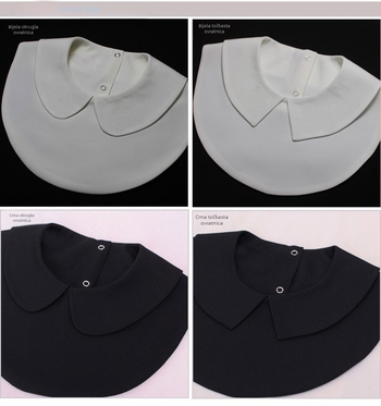 Korejskog stila dekorativni lažni ovratnik, pamuk, jednostavno tkanje, ljeto, stil Puchang