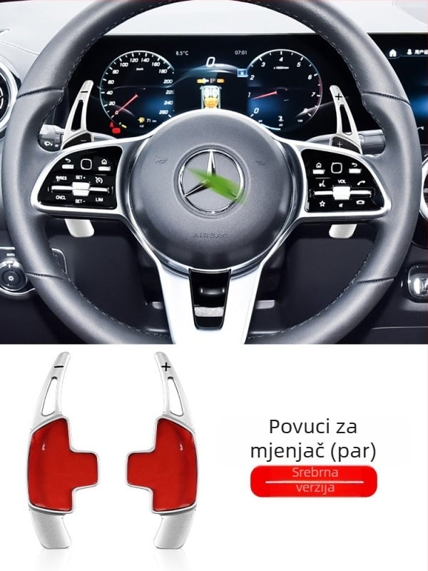 Univerzalni magnetski sustav za volan, polugu za mjenjač i brisač