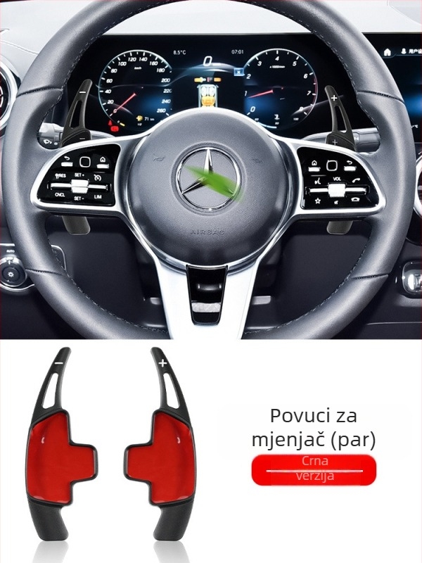 Univerzalni magnetski sustav za volan, polugu za mjenjač i brisač