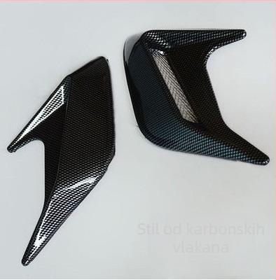 Auto tijelo naljepnica inspirirana škrgama morskog psa za otvore zraka – samolijepljiva, prilagodljiva obrada