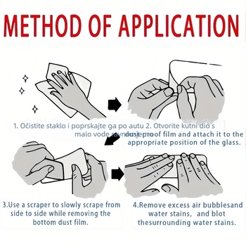 Dekorativna naljepnica za B-pilar automobila, hexagonalna serija, samolijepljiva