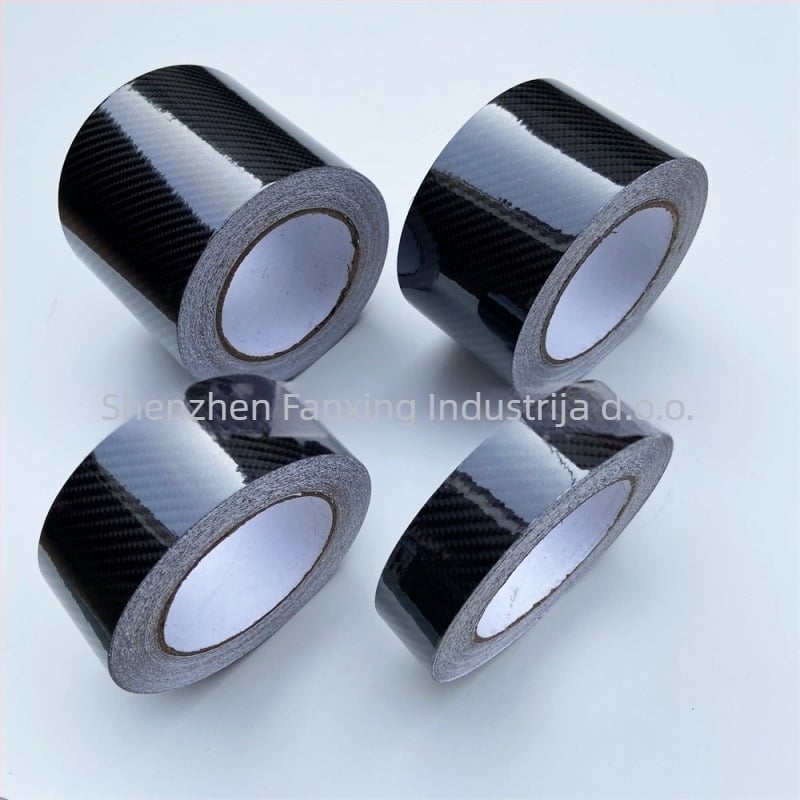 VIKIK PVC film za automobil s teksturom 3D karbonskih vlakana, promjena izgleda, ljepilo instalacija, mogućnost prilagodbe