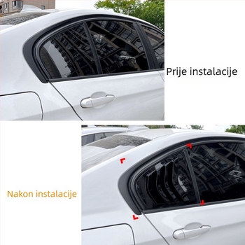 Naljepnica za karoseriju BMW 3 Series E90/F30/G20, AMP-Z ABS materijal, karbonski uzorak, montaža ljepilom